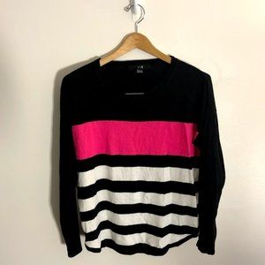 Forever 21 Striped Sweater Women's Medium
